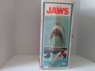The Game Of Jaws 1975 Ideal Instructions & Box