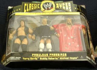 Wwe Classic Superstars 3 - Pack Terry Gordy Michael Hayes Buddy Roberts Freeboards