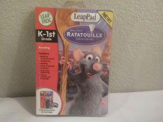 Leapfrog Leappad Disney Pixar Ratatouille K - 1st Grade Book & Cartridge