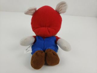 NIntendo Mario w/ wings Stuffed Animal Plush Bean Bag BD And A - Official 5