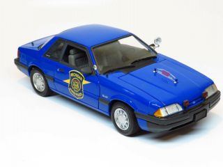 GMP - 1992 Special Service Ford Mustang Michigan State Police - 1/18 9064 6