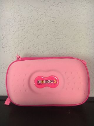 Mobigo Learning Game System Pink Carrying Travel Case