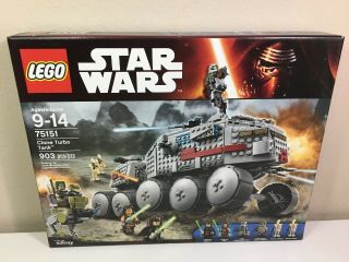 Lego Star Wars Clone Turbo Tank 75151 Quinlan Vos Luminara Unduli