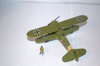 1:72 PROFESSIONAL BUILT MODEL WWII GERMAN AIRCRAFT Henschel Hs 123 3