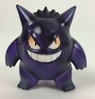 Gengar Tomy Pokemon Figure Clear Purple Translucent Retro Rare Nintendo Cgtsj
