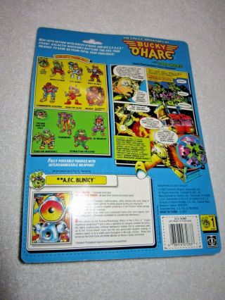 Bucky O ' Hare The Toad Wars 1990 Hasbro Action Figure A.  F.  C.  Blinky 3