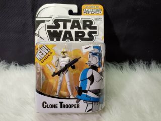Star Wars Clone Wars Clone Trooper Animated Figure Cartoon Network,  Yellow