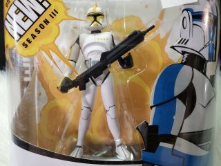 Star Wars Clone Wars Clone Trooper Animated Figure Cartoon Network,  Yellow 2