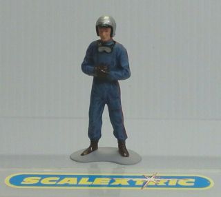 Monogram Revell Driver Figure In Blue For Scalextric Airfix Ninco Scx Fly,  1.  32