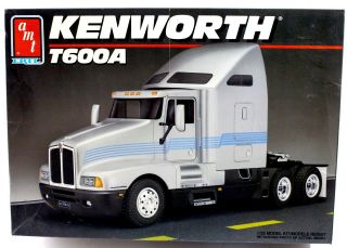 Kenworth T600a Truck Amt Ertl 1:25 Model Kit 6976 Open Box Complete