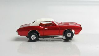 Johnny Lightning Red Pearl 1969 Pontiac Gto Convertible T - Jet Slot Car