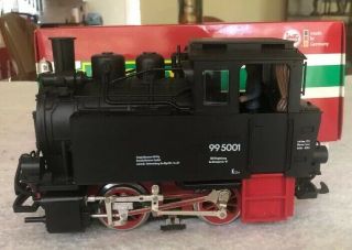 G Scale Lgb 2076 Steam Locomotive 995001 With Smoke