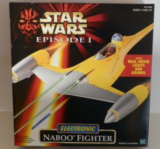 Star Wars: Episode 1 - Electronic Naboo Fighter - 1998