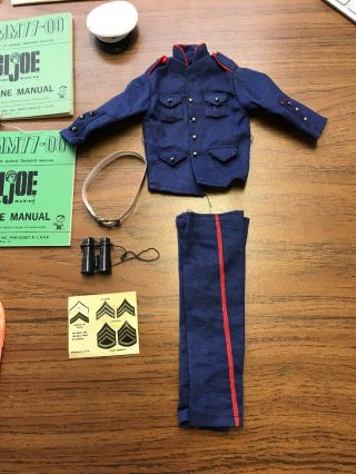 60 ' s G.  I.  Joe Hasbro Navy/ Marine officer/ dress uniforms 2