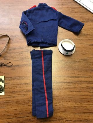 60 ' s G.  I.  Joe Hasbro Navy/ Marine officer/ dress uniforms 3
