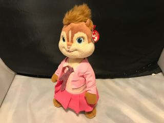 Ty Alvin And The Chipmunks Brittany 10 " Plush Doll With Tags Euc