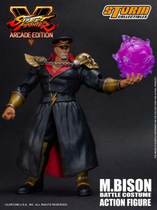 Storm Collectibles M.  Bison Battle Costume 1/12 Action Figure Street Fighter V