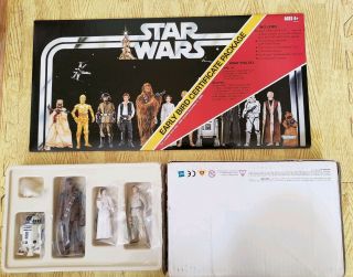 Star Wars Saga - Early Bird Certificate Package Kit 85868 With Figures Kenner