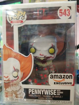 Funko Pop Movies Pennywise With Arm 543 Amazon Exclusive