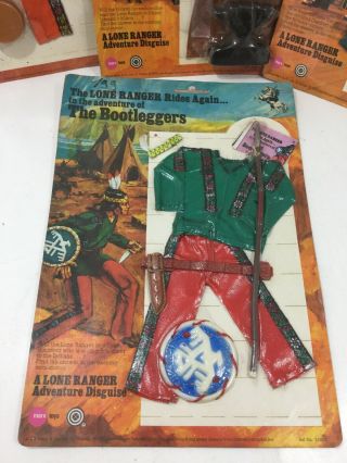 1975 Gabriel The Lone Ranger Rides Again Bootleggers 7435/2 Figure Outfit Marx