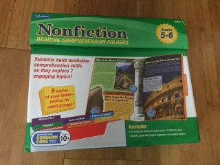 Lakeshore Learning Center Nonfiction Reading Comprehension Folders 10,