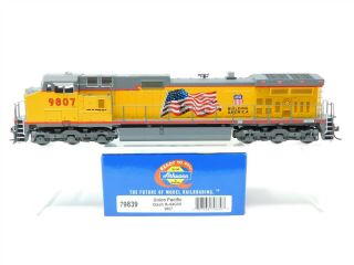 Ho Scale Athearn 79839 Up Union Pacific Dash 9 - 44cw Diesel Loco 9807 Dcc Ready