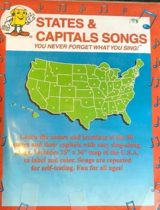 Audio Memory: States And Capitals Songs: Homeschool Geography: Veritas Press