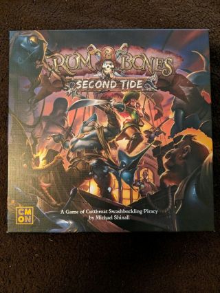Rum And Bones Second Tide Board Game Base Game Cmon Never Played