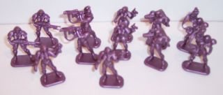 Space Amazons - Tehnolog Toy Soldiers - Female Space Warriors Set Of 12