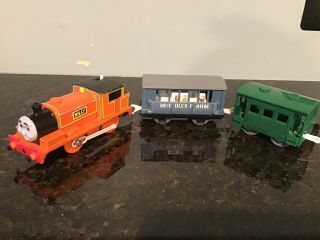 Thomas & Friends Trackmaster Hit Toy Company 2007 Billy/chicken Car/caboose