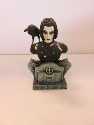 The Crow - Brandon Lee 5.  5 " Mini Bust - Dynamic Forces Limted 0656/1994