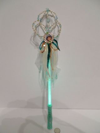 Disney Princess Jasmine Deluxe Light Up 18 " Wand Staff Dress Up & Pretend Play