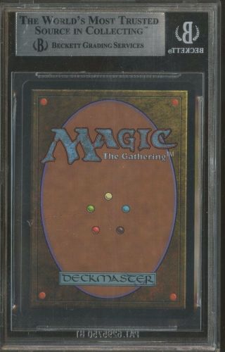 1998 Magic The Gathering MTG Stronghold Silver Queen R D BGS 9 w/ (2) 9.  5 ' s 2