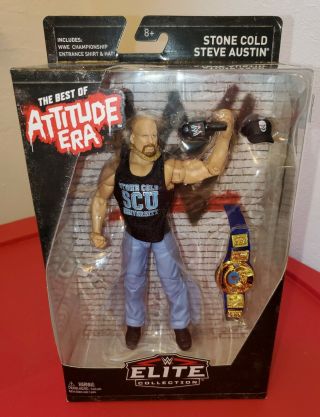 Wwe Best Of Attitude Era Stone Cold Steve Austin Action Figure