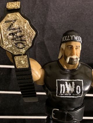 Storm Collectibles Hollywood Hulk Hogan Wrestling Figure WWE Mattel Elite Size 5
