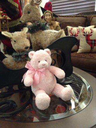 Baby Gund Sweetkins Plush Pink Teddy Bear Lovey 12 "