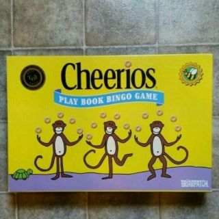 1999 Cheerios Play Book Bingo Game Educational Learn Briarpatch Complete Perfect