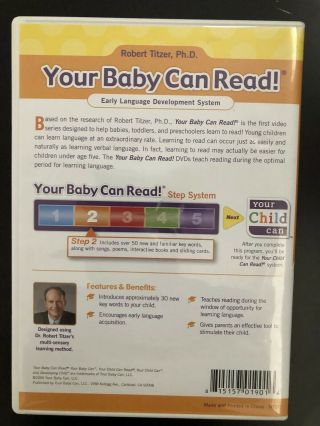 Your Baby Can Read (DVD) Volume 2 2