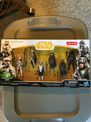 Authentic Star Wars Force Link 2.  0 Imperial Trooper 6 Pack Of Figures