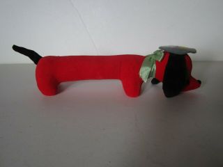 Vintage Dream Pets R.  Dankin & Co Red Weiner Dachshund Dog Deer Forest 3