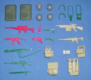 1985 Gi/g.  I Joe Battle Gear Accessory Pack 3 26 Weapons 100 Complete Cobra Jtc