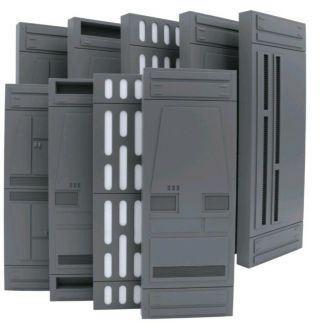 Gtp Star Wars Space Walls 1/12 Scale 6 Inch Galactic Trading Post
