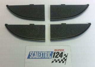 Scalextric Tri - Ang 124 Track Flat Border Ends 24b/55 (perfect) 2 Pairs