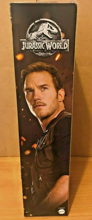 JURASSIC WORLD Owen Barbie,  Doll stand and Certificate of authenticity 4