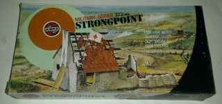 Airfix 1/32 Strongpoint.  1973 2nd Issue From 1971 1st.  Kit.