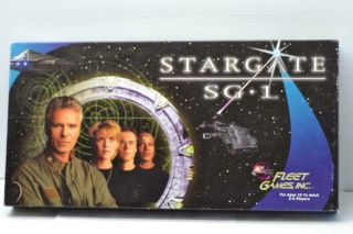 Stargate Sg - 1 A Strategy Board Game By Fleet Games Inc {63345b12}