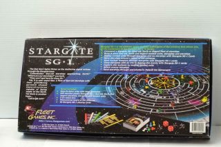 STARGATE SG - 1 A Strategy Board Game By Fleet Games Inc {63345B12} 4