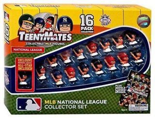 Mlb National League Teenymates 16 Pack By Party Animal - Factory