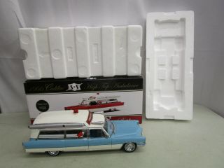 Precision Miniatures 1966 Cadillac S & S High Top Ambulance 1:18