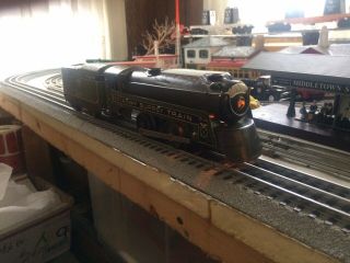 Vintage Marx Army Supply Engine 500 And Tender Runs Both Directions
